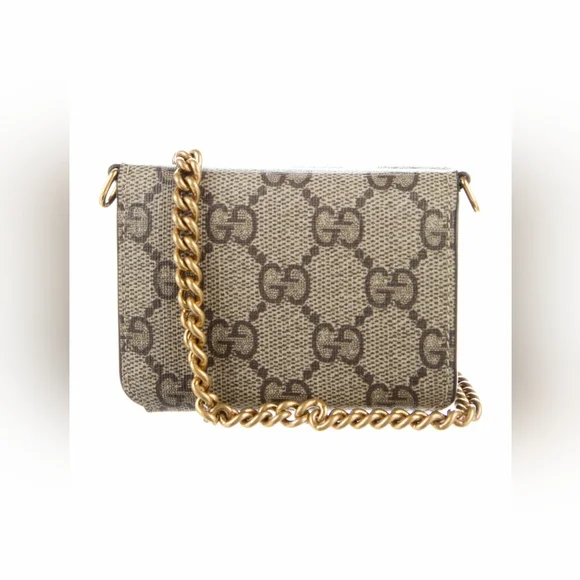 GUCCI X BALENCIAGA GG WEB SUPREME HACKER PROJECT WALLET ON CHAIN WOC - Picture 4 of 12